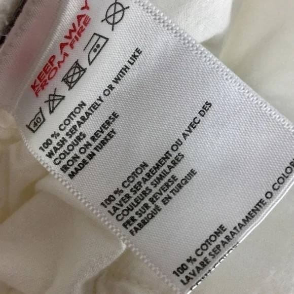 Bdg Urban Outfitters White Destroyed Mom Jeans Size 27 - Picture 7 of 11